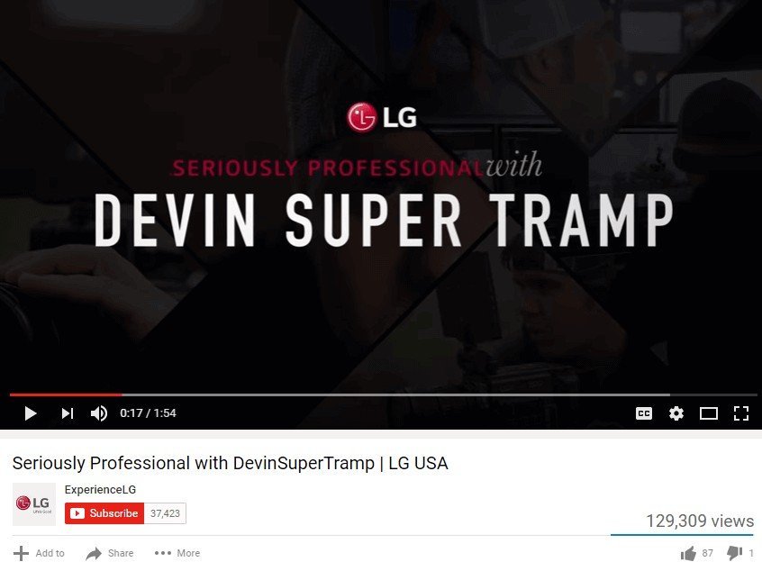 Seriously Professional with DevinSuperTramp