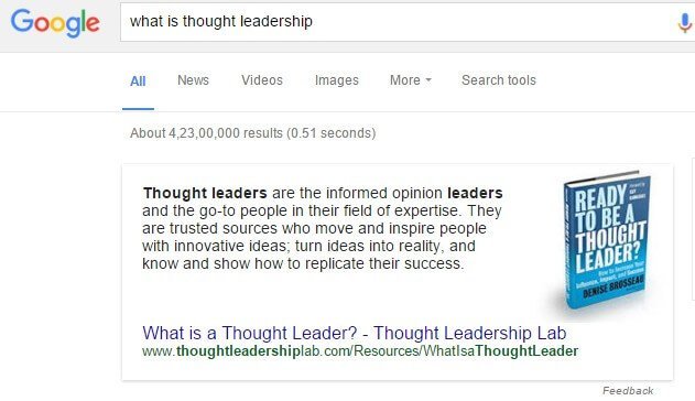 Thought Leadership