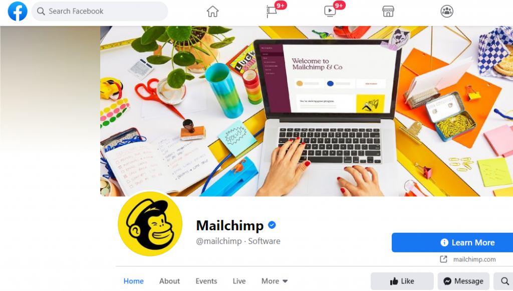 Facebook Mailchamp