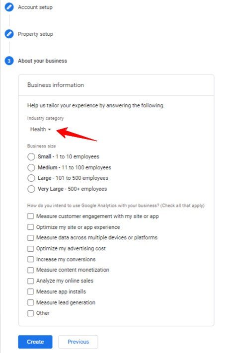 About your business GMB