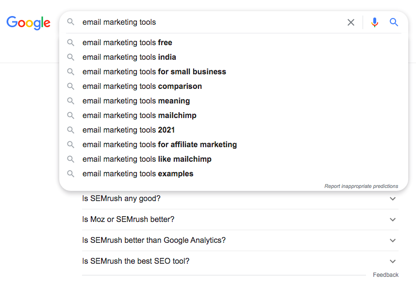 Email Marketing Tools