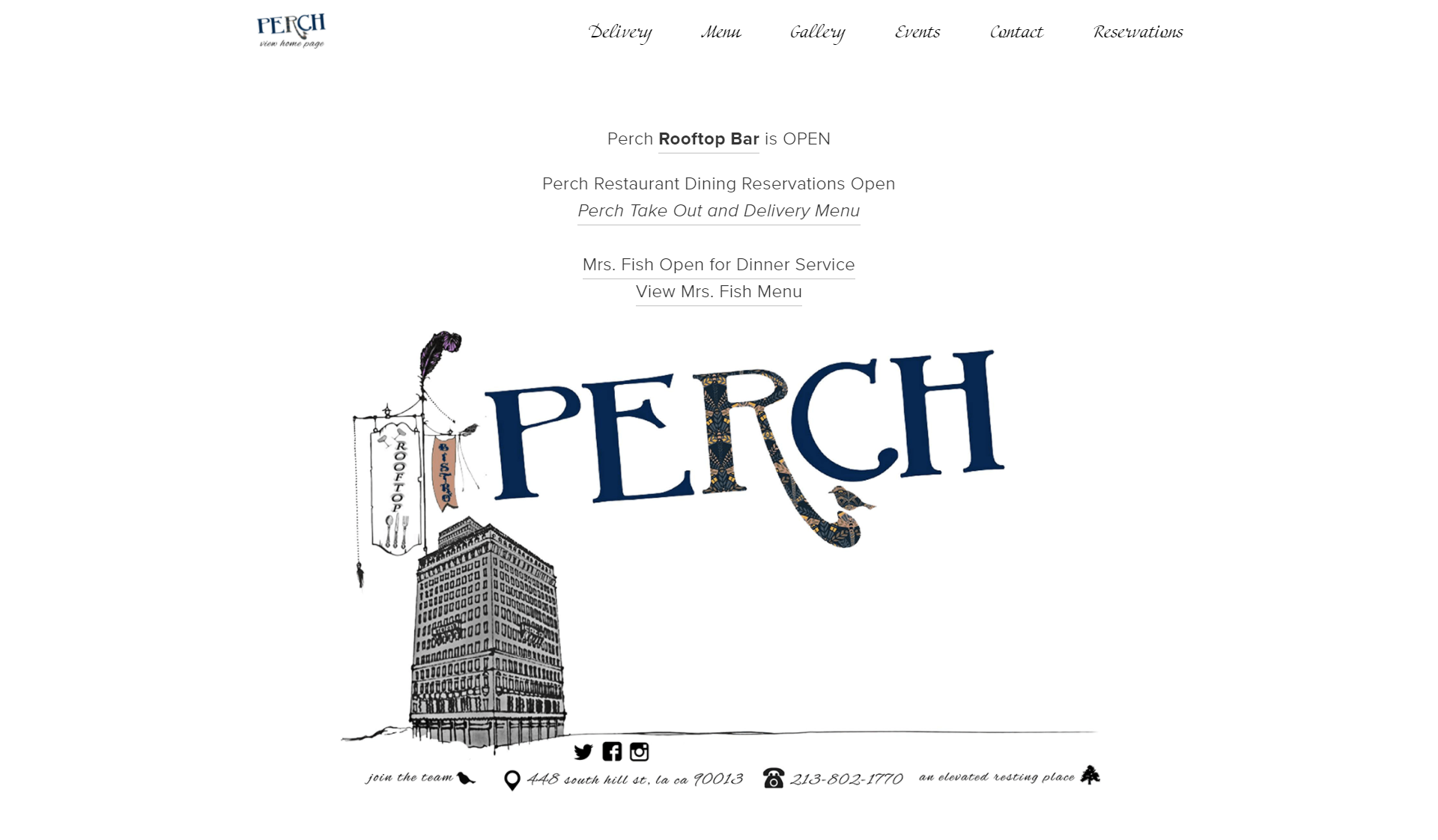 Perch LA