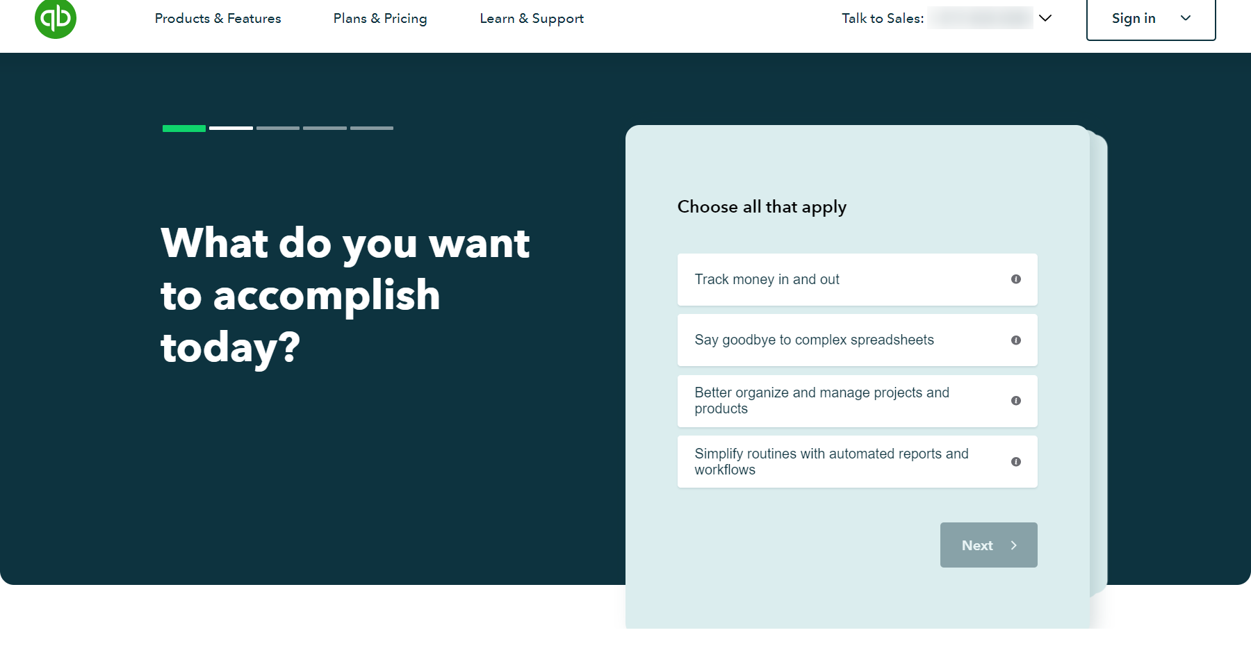 Quickbooks interactive quiz
