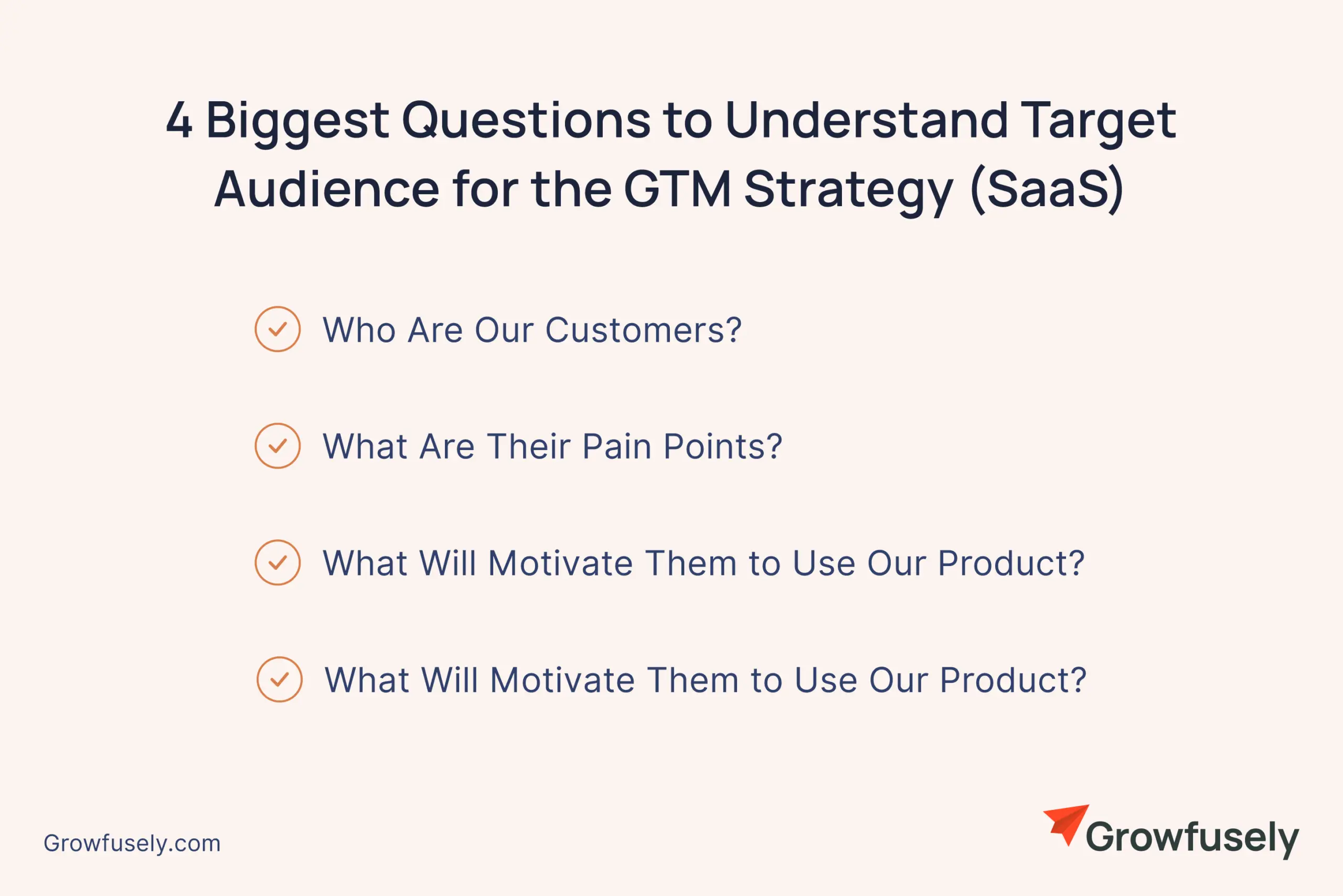 4 Biggest Questions to Understand Target Audience for the SaaS GTM Strategy