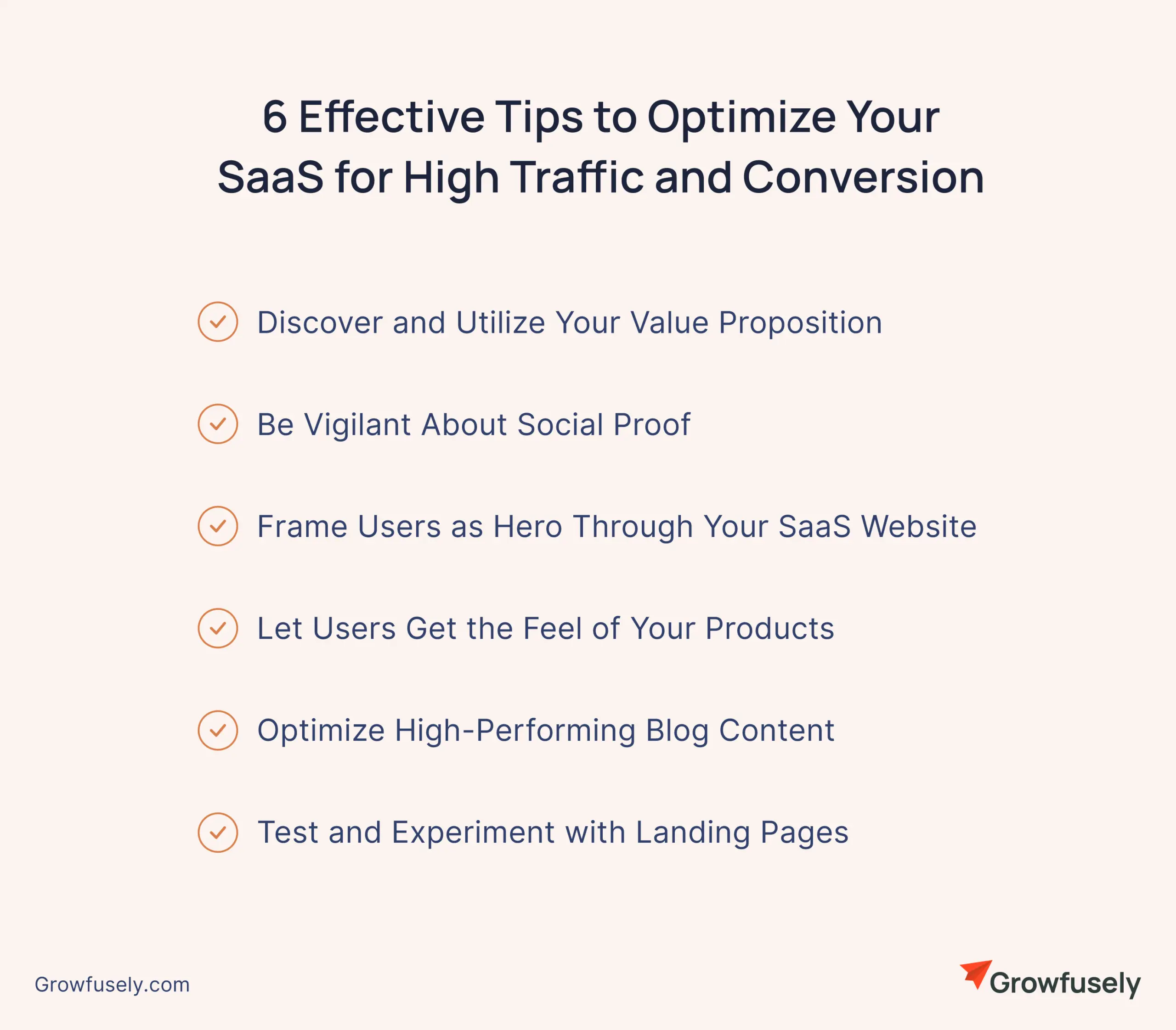 6 Effective Tips to Optimize Your SaaS for High Traffic and Conversion.