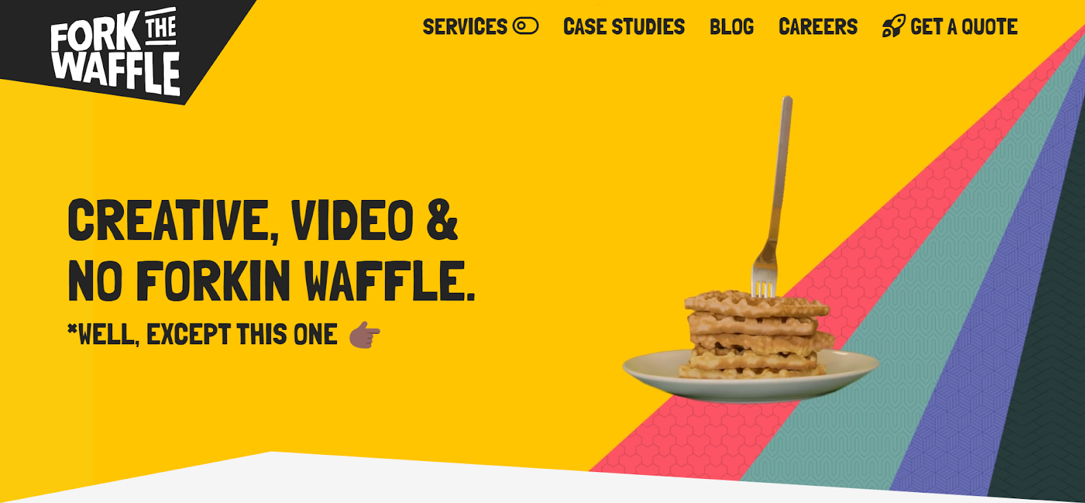Fork the Waffle Content creation agency