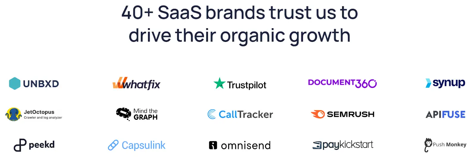 Growfusely content services clients