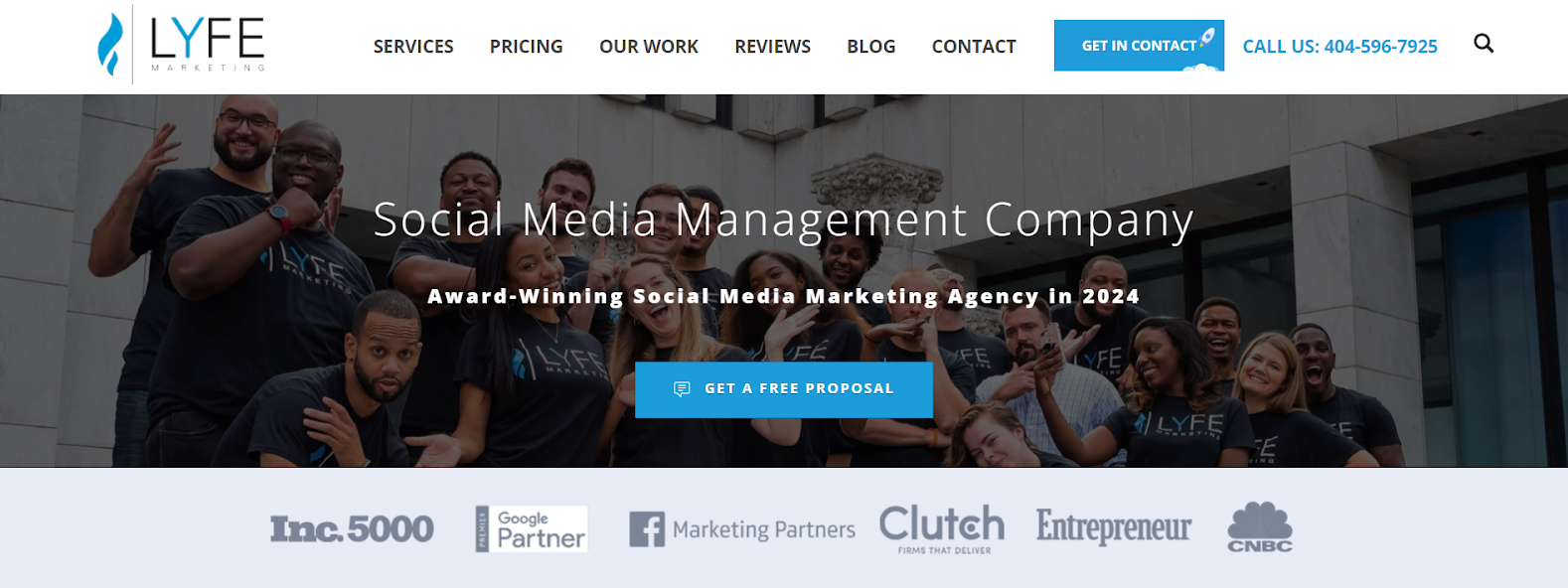 Lyfe Marketing Content creation agency