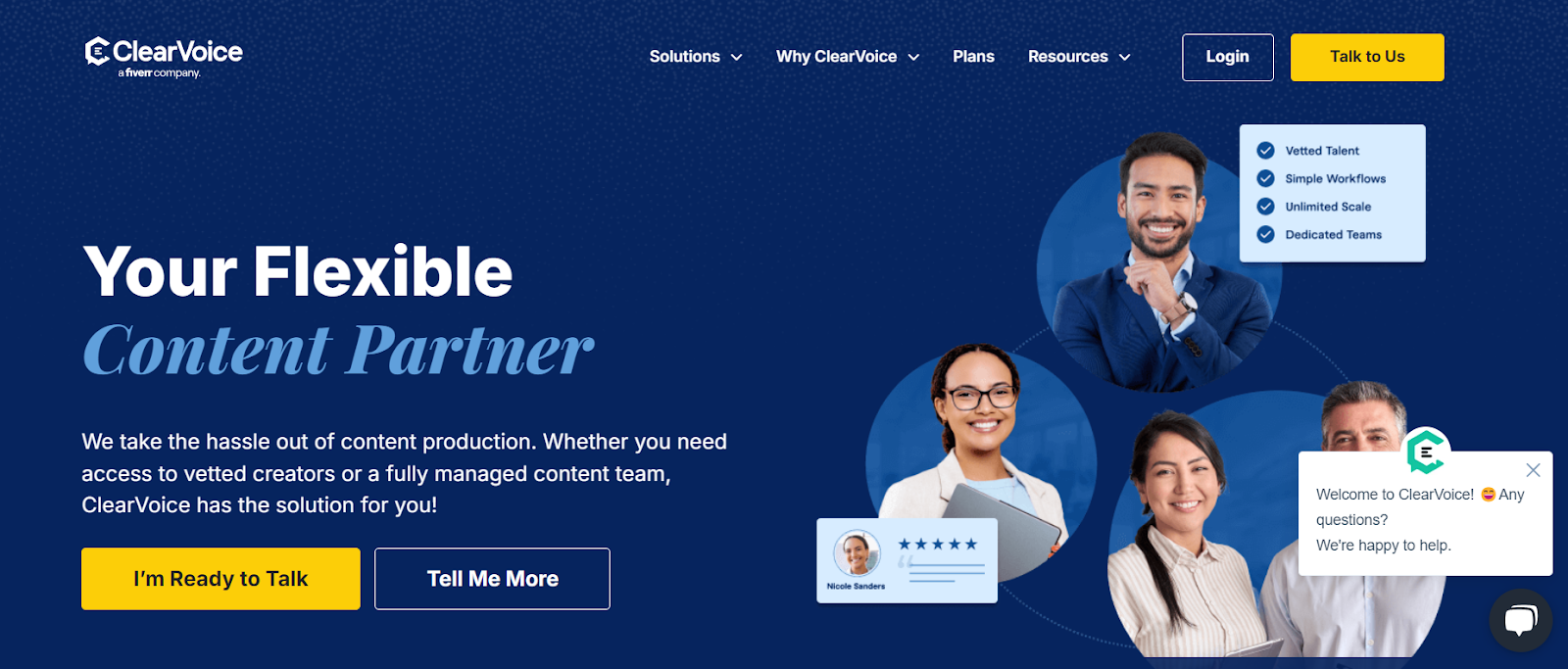 ClearVoice SEO content writing services