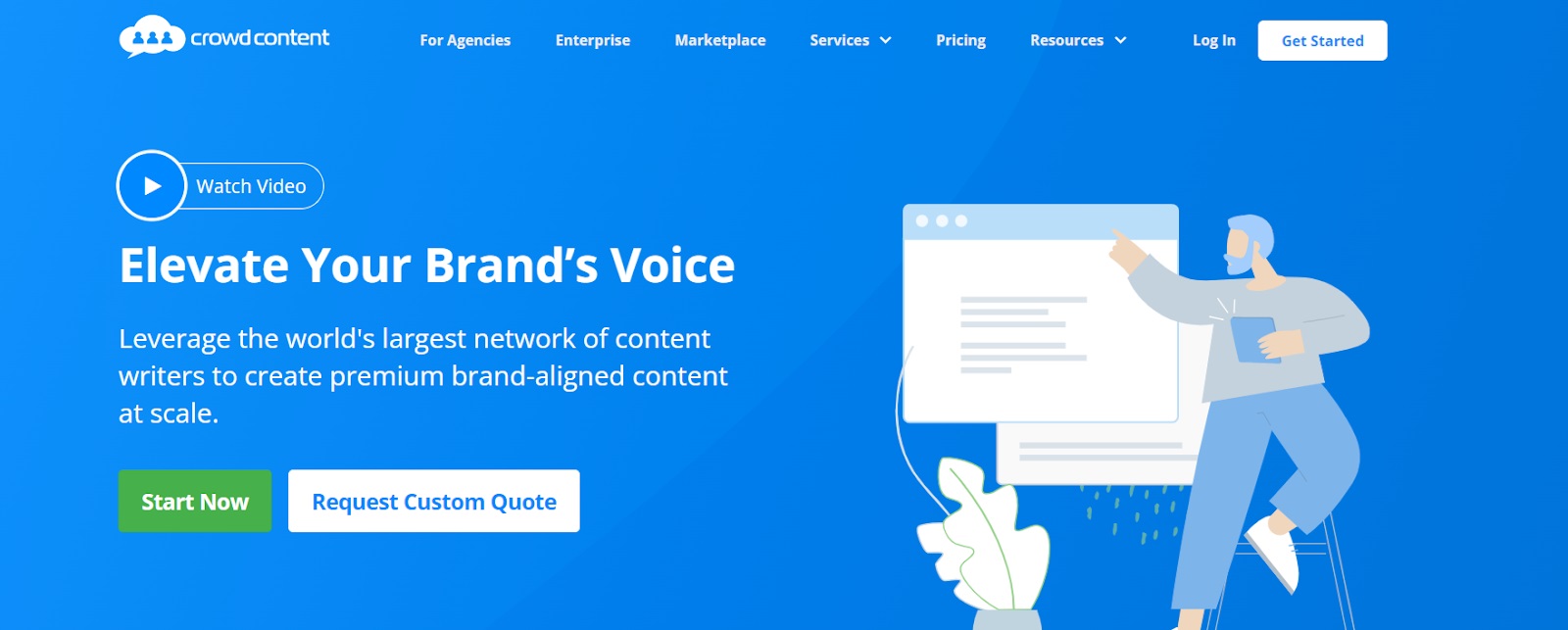 Crowd Content - Content writing services