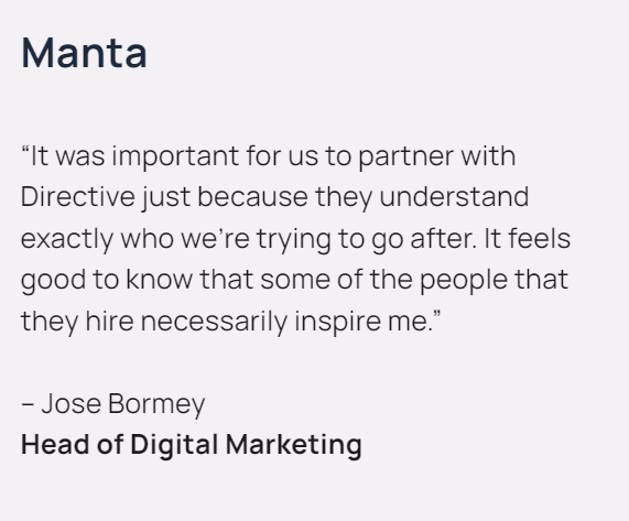 Directive’s Client Review