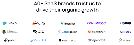 Growfusely SaaS Clients
