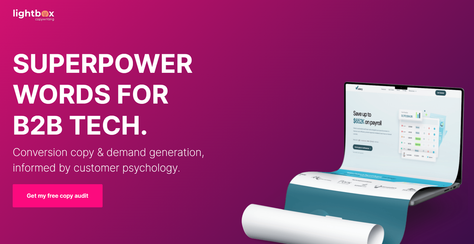 Lightbox SEO content writing services