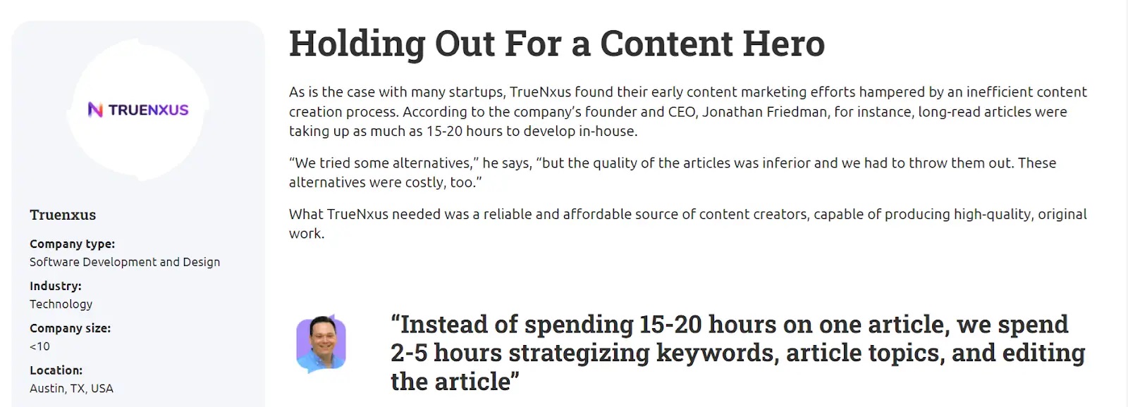 Semrush Content Marketplace Case study