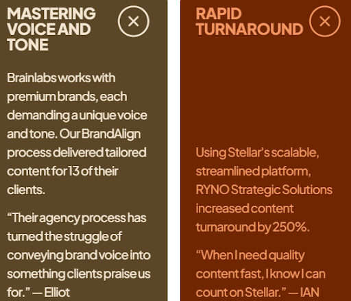 Stellar Client Review