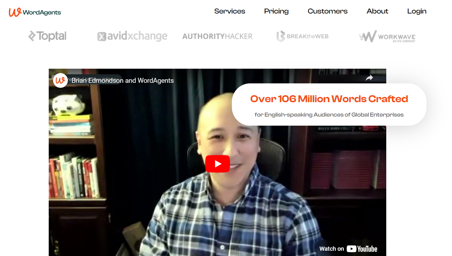 WordAgents SEO content writing services