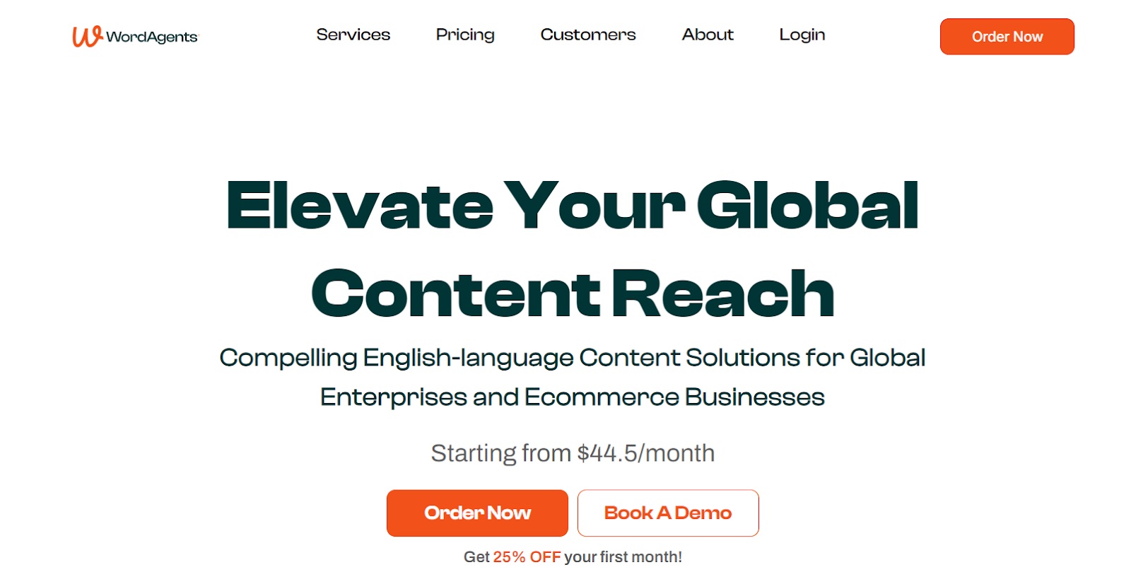 WordAgents Content writing services