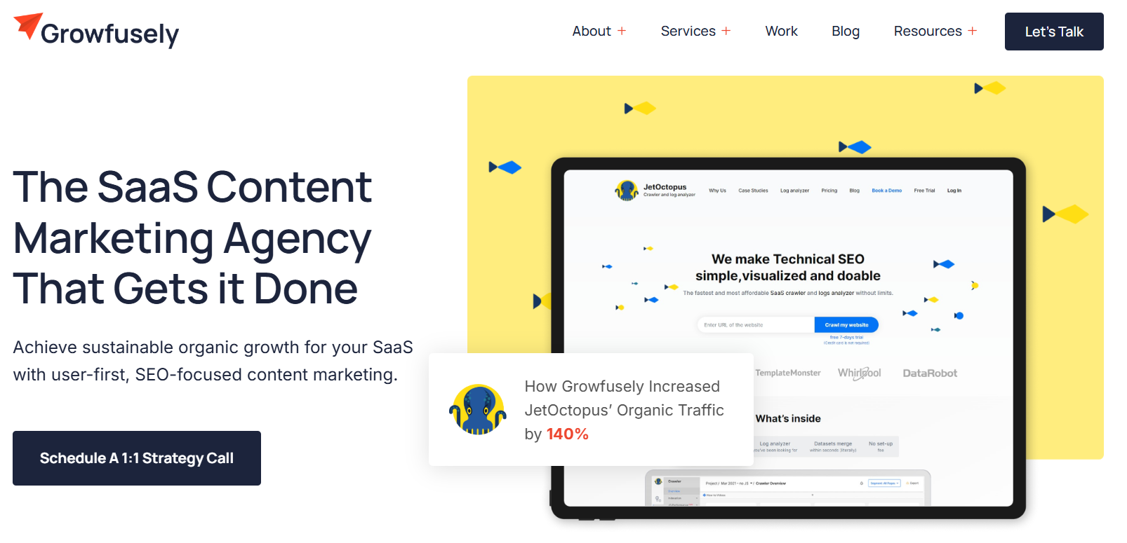 Growfusely, B2B Content Marketing Agency