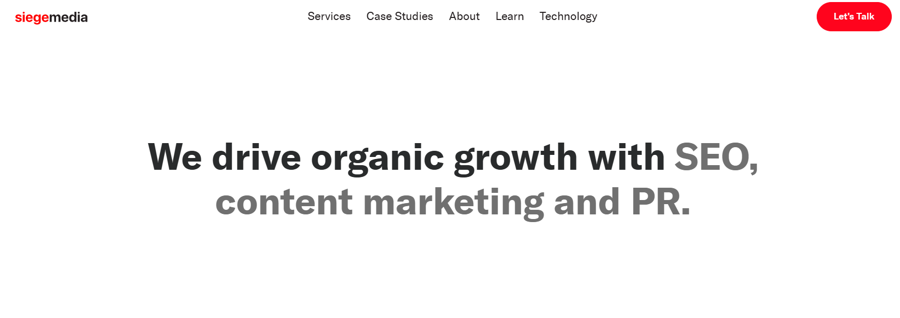 Siege Media, B2B Content Marketing Agency