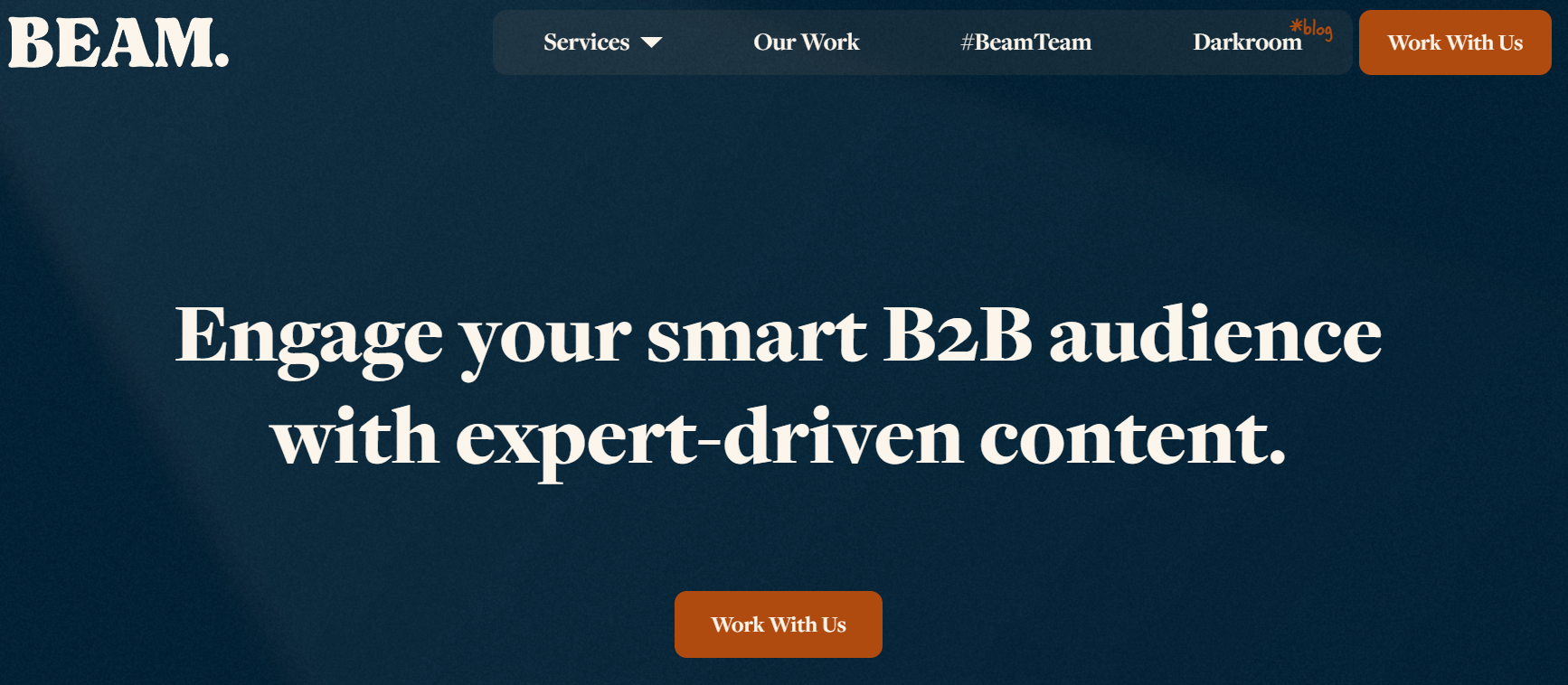 Beam, B2B Content Marketing Agency